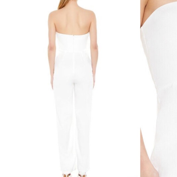 Strapless Wide-Leg Jumpsuit - Picture 2 of 4